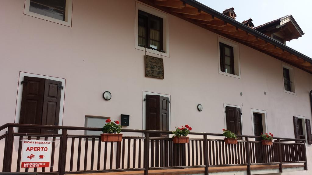 Le Castagne Matte Bed & Breakfast Stenico Exterior photo